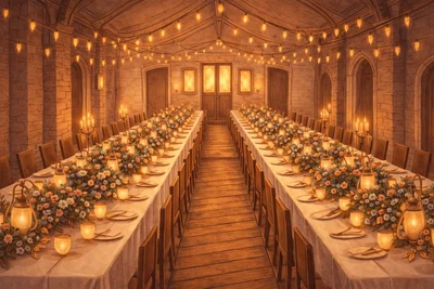 Foto Sangaste Mõisa Ringtalli suuremast ruumist